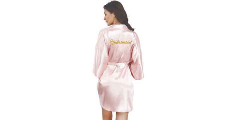 maid of honor thank you gift - robes