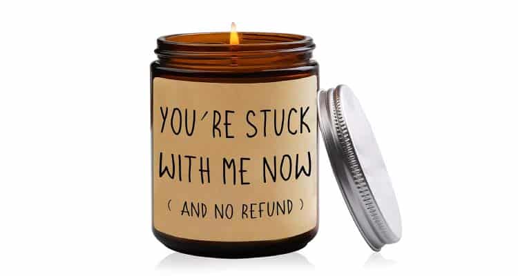 Funny scented candle dating anniversary gifts