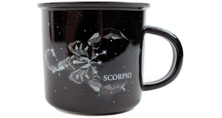scorpio gift ideas - Scorpio astrology camp mugs