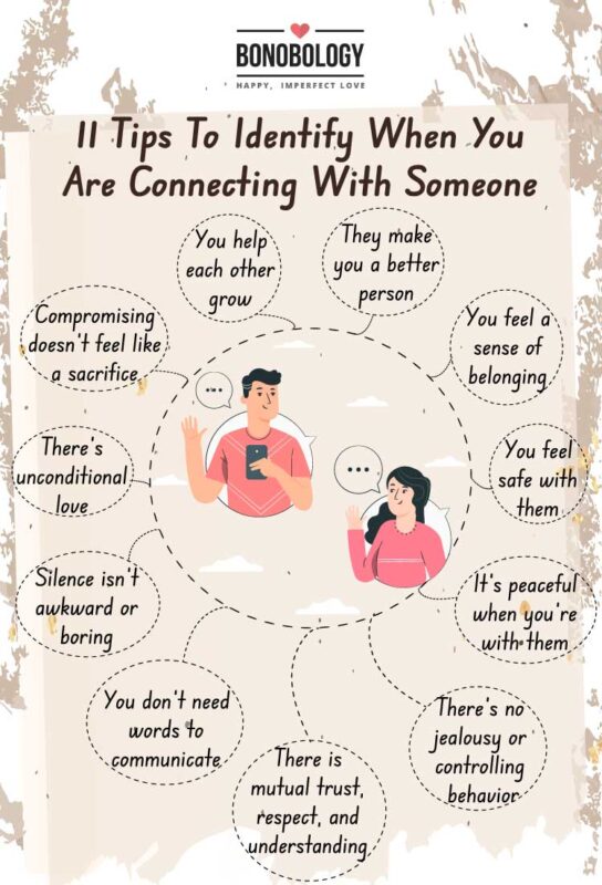 How to identify when you are connecting with someone