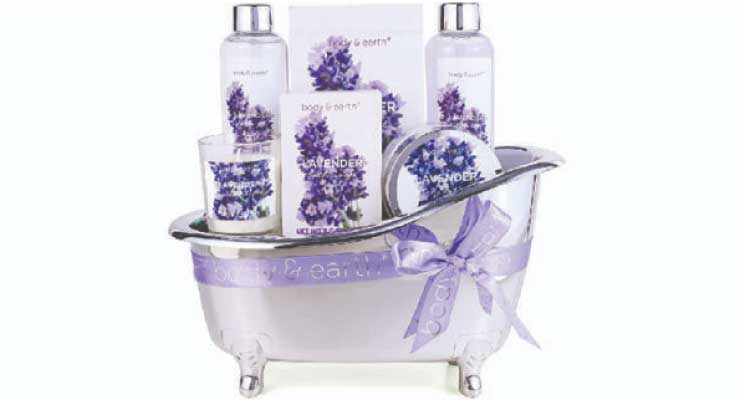 gift ideas for women who have everything: Exotic bath set