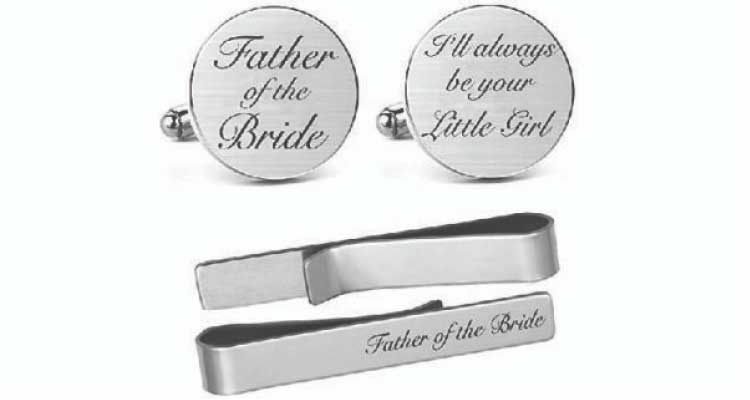 30 Meaningful father of the bride gift ideas - cufflink