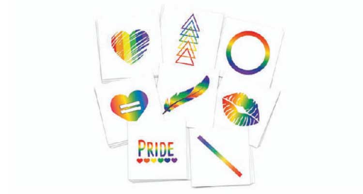 Pride decorations: Tattoos