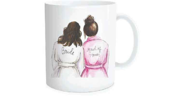 Wedding coffee mug