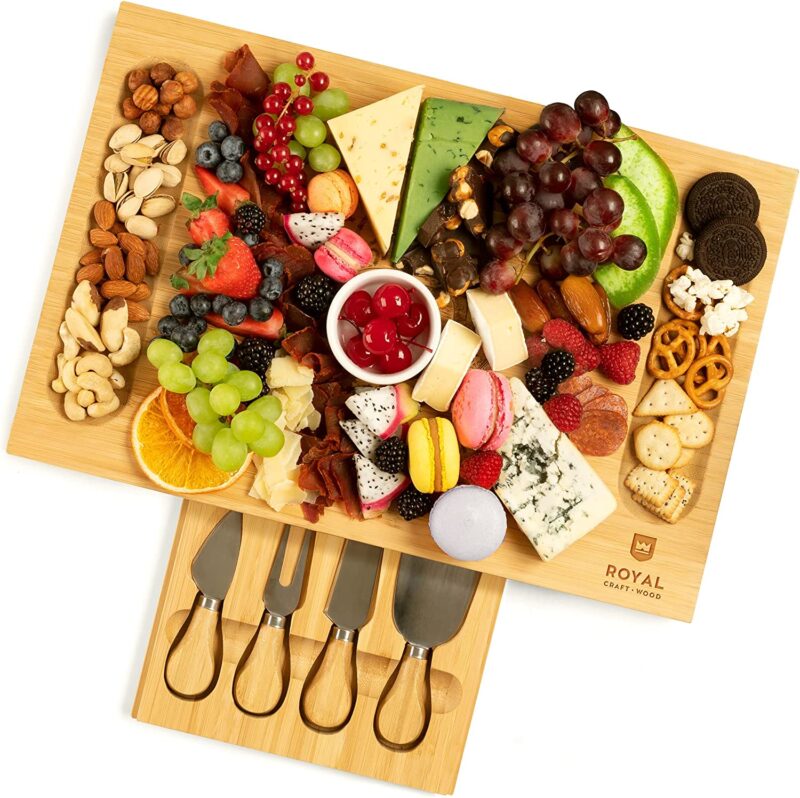 cheap wedding gift ideas for couple already living together - cheese board