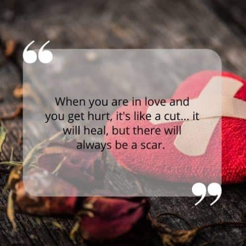 When you are in love