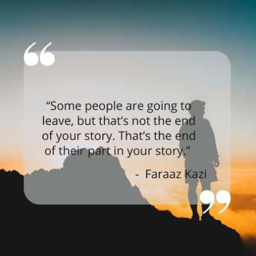 Some people are going to leave
