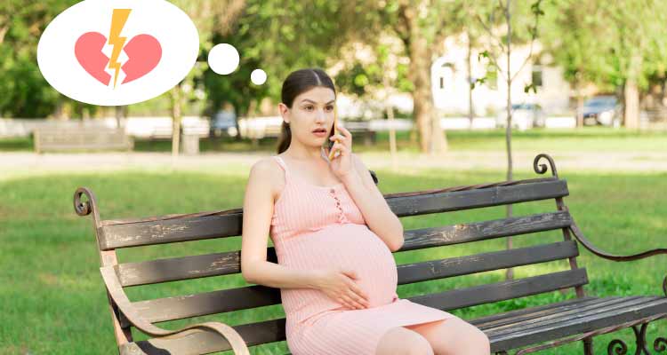 ending a relationship while pregnant
