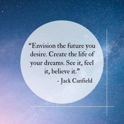 Envision the future you desire