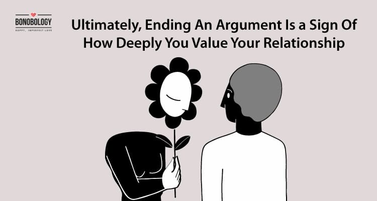 how to end an argument without apologizing