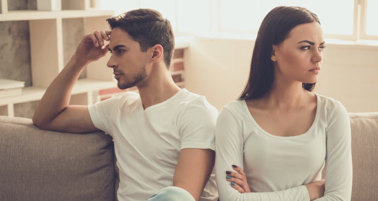 telling him you feel disconnected