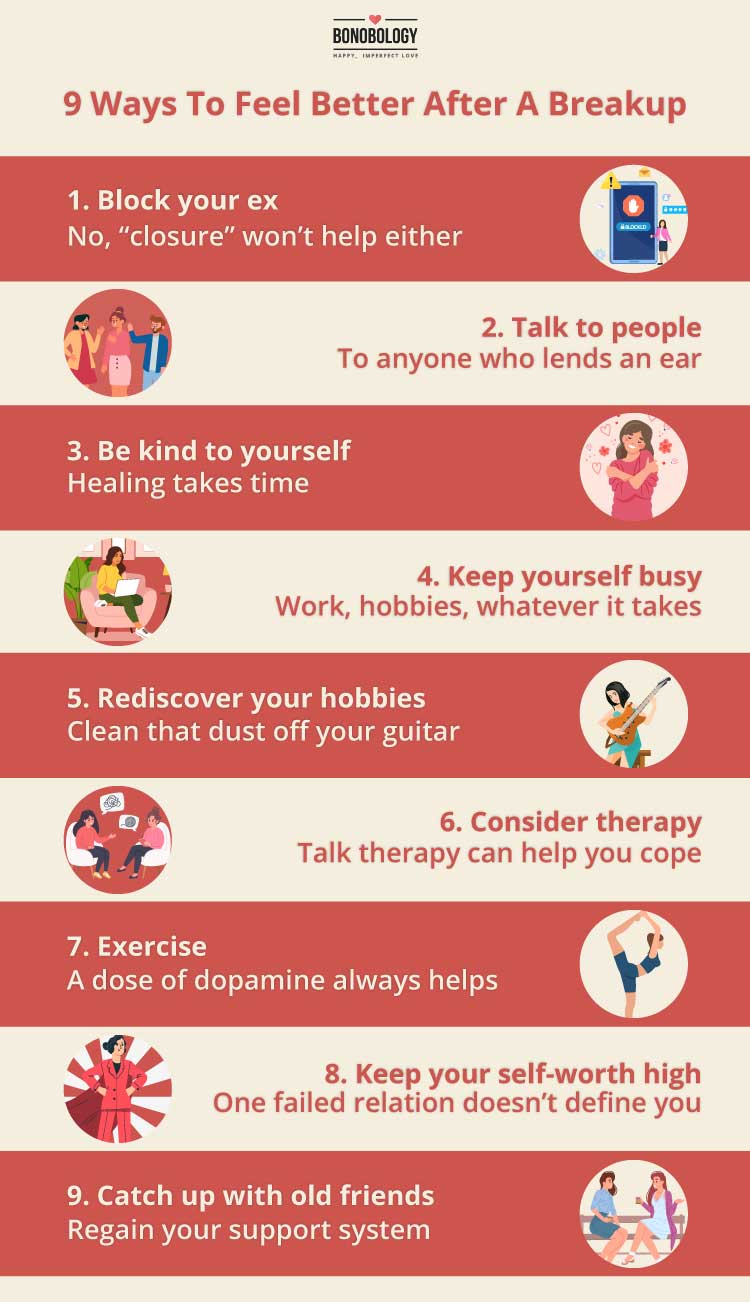 9 Ways To Feel Better After A Breakup