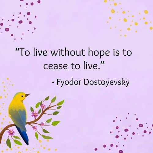 Live without hope