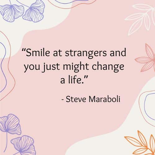 Smile change a life