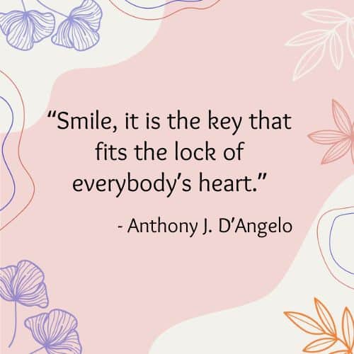 Smile is key