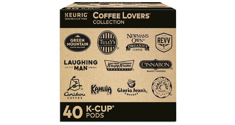 咖啡爱好者的个性化礼物 k-cup 豆荚