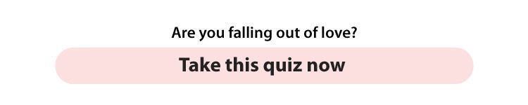 Am I falling out of love quiz banner
