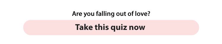 Am I falling out of love quiz banner