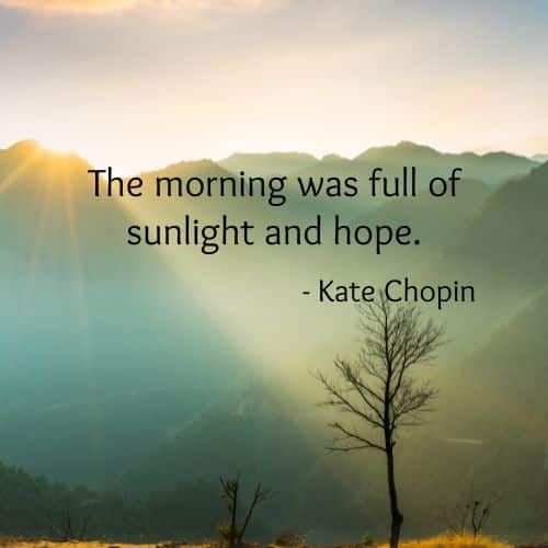 Sunlight and Hope