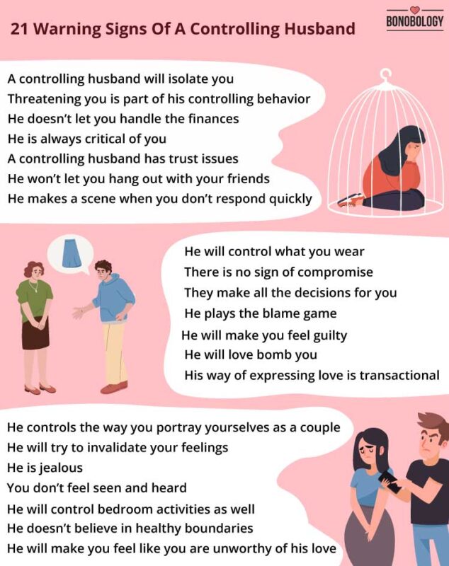 21 Warning Signs Of A Controlling Husband