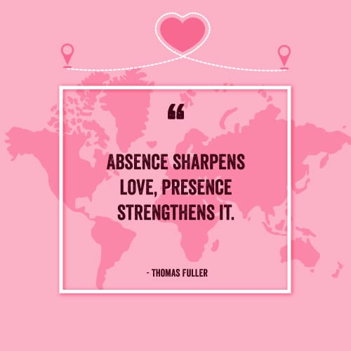 Absence sharpens
