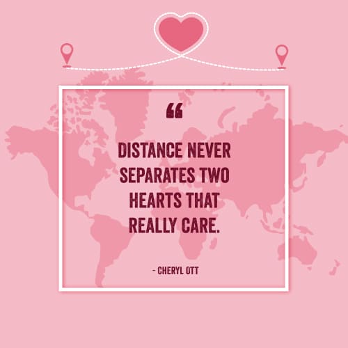 Distance never