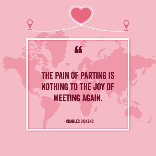 The pain of parting is nothing