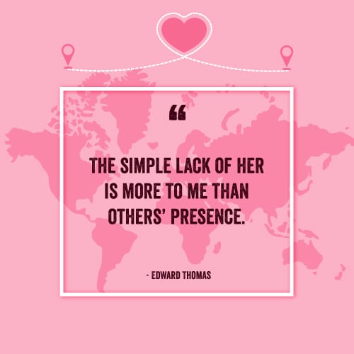 The simple lack of her