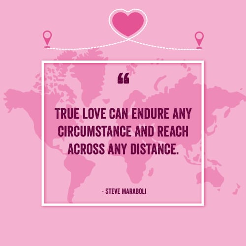 True love can endure any circumstance