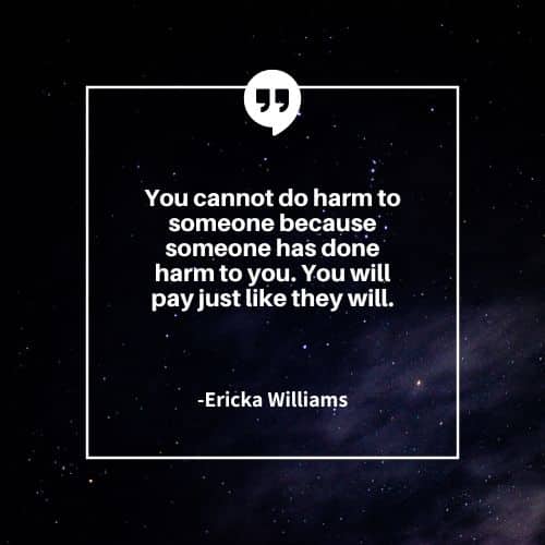 You cannot do harm