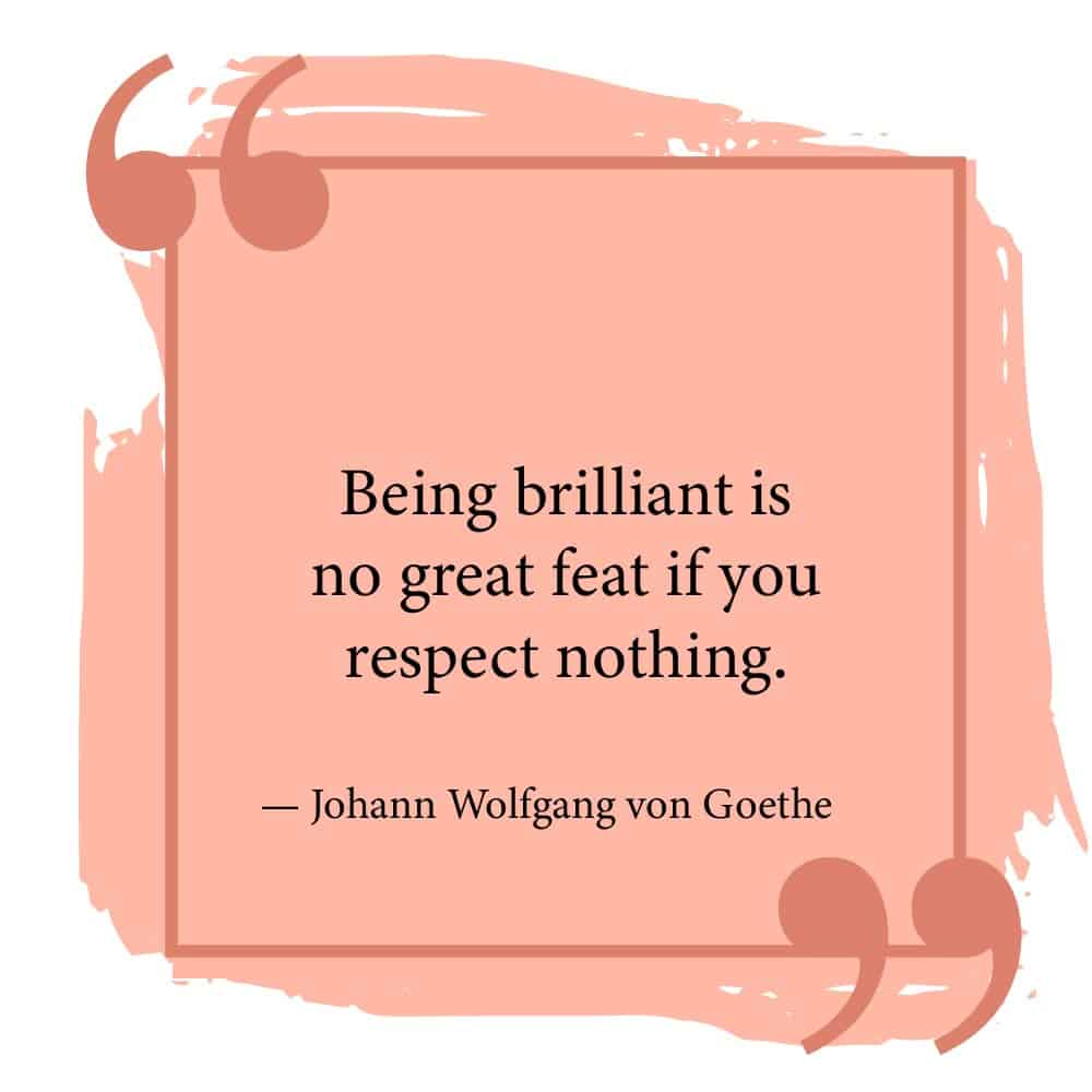 Being brilliant
