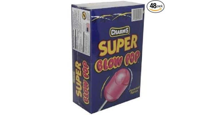 CHARMS SUPER BLOW POP ASSORTED FLAVORS