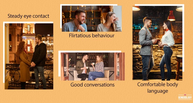 strong signs of chemistry on a first date