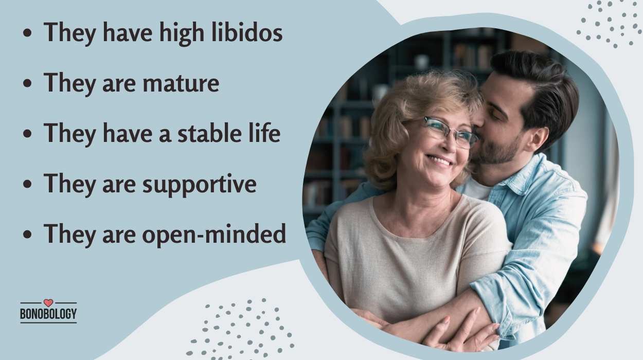 심리학이 ​​밝히는 나이든 여자를 좋아하는 남자의 9가지 특징