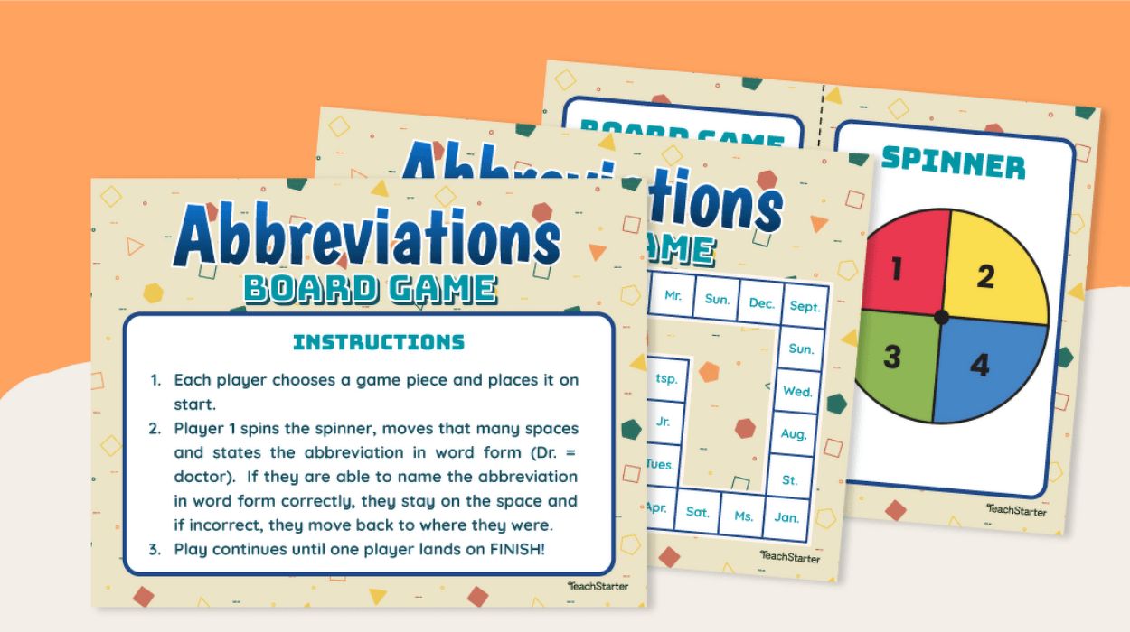 The abbreviation game