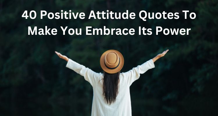 positive attitude quotes with images