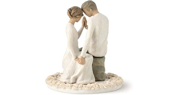 A heartwarming figurine