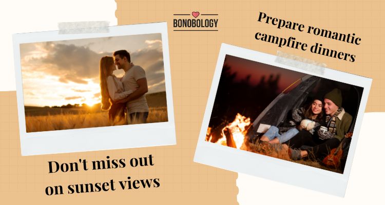 Romantic camping ideas