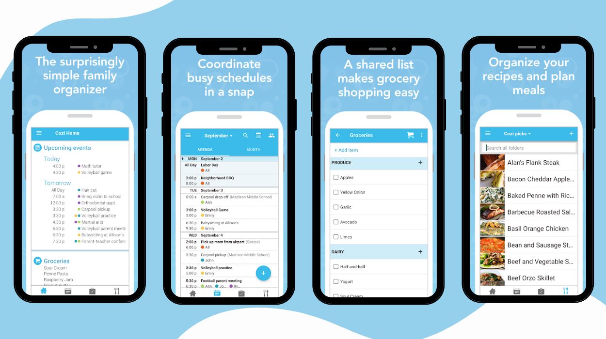 Cozi – Family organizer for couples with kids