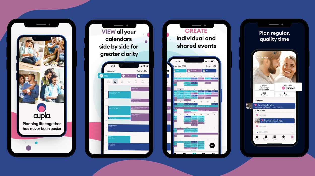Cupla – Sync your life across time zones