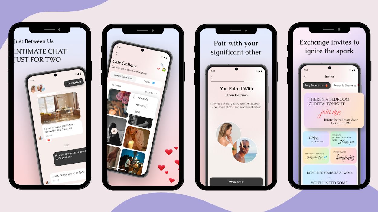 Just Between Us – Flirty, private couple chat