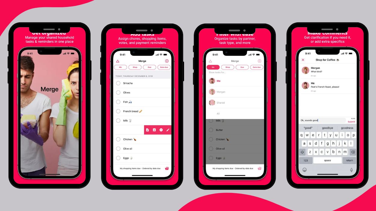 Merge – Shared tasks and bills in one place