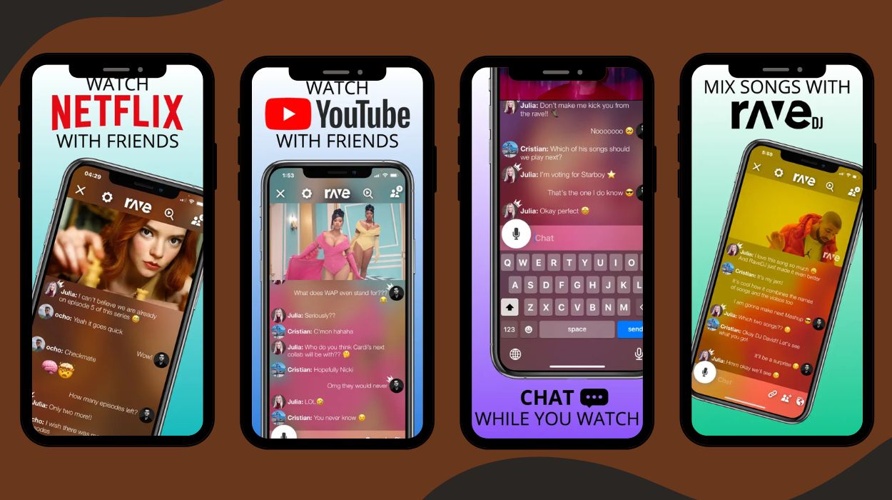 Rave – Watch videos and chat together