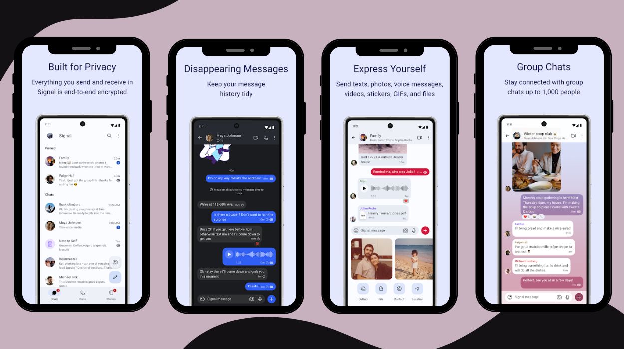 Signal – Secure messaging for partners
