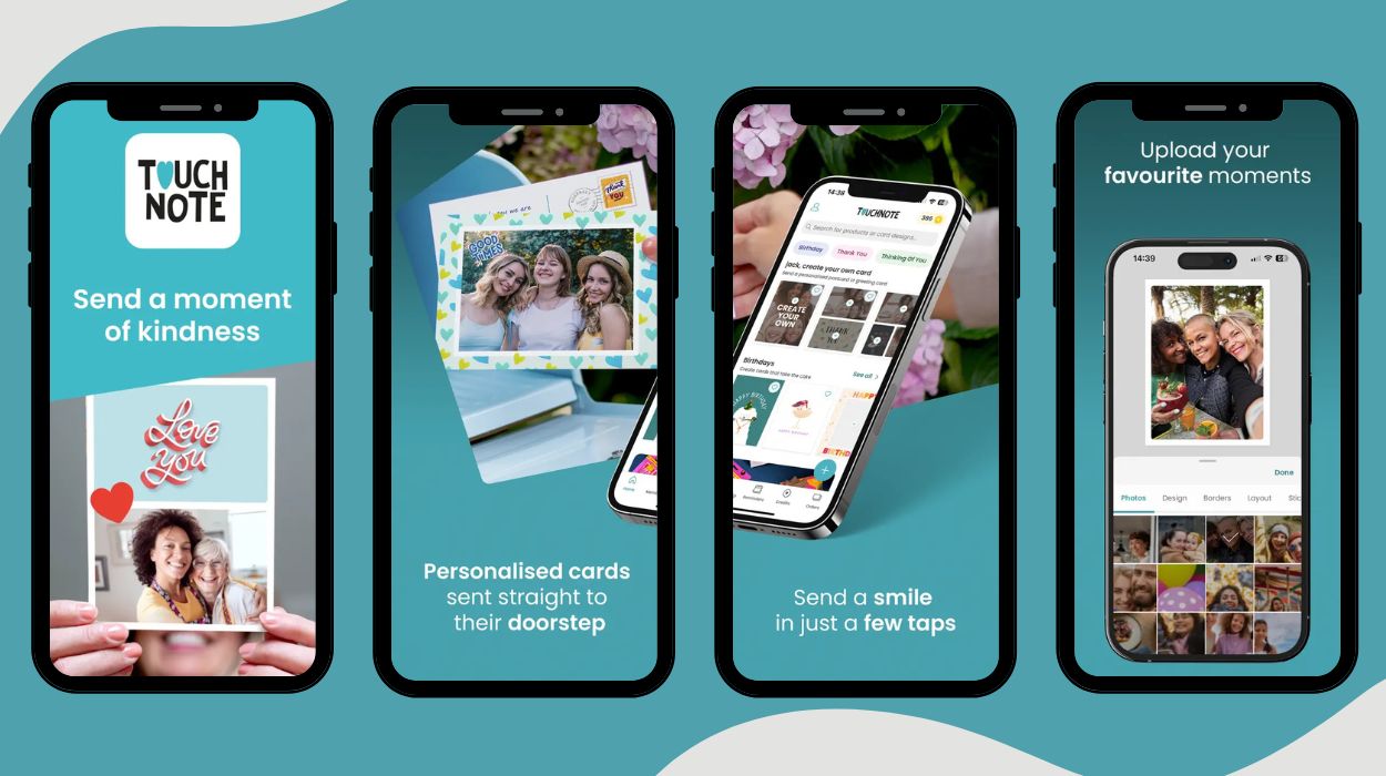 TouchNote – Send real postcards and gifts