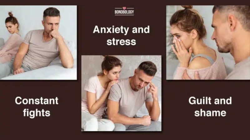 psychological effects of false accusations in a relationship
