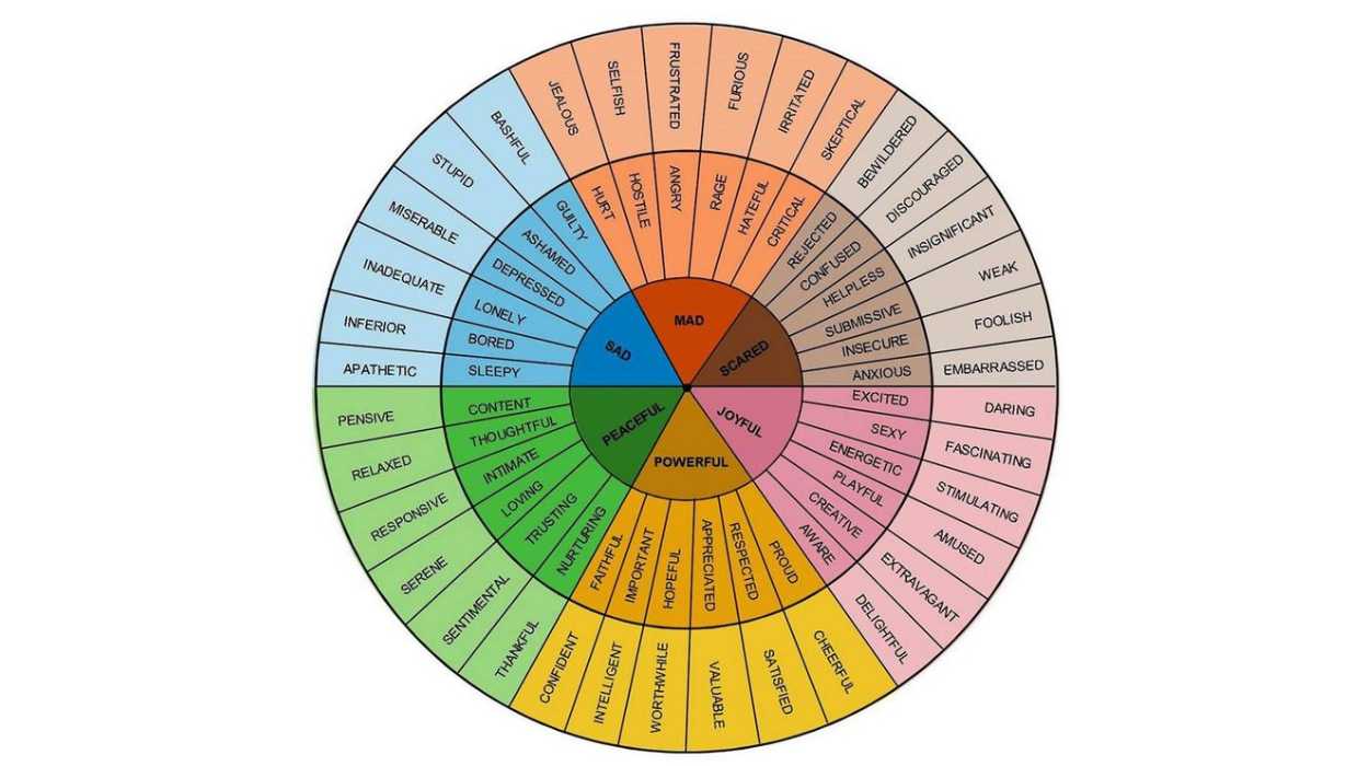 how to use the feeling wheel