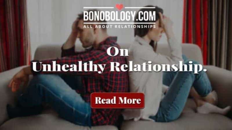 on unhealthy relationships