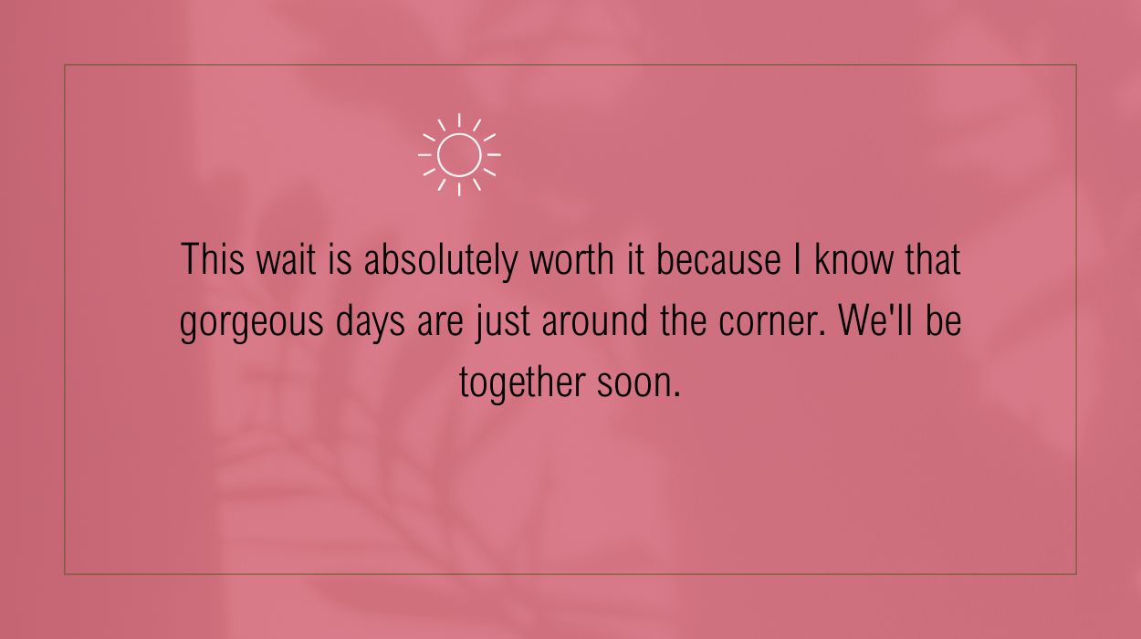 Reunion And Countdown Messages For Him