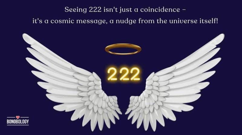 Seeing 222 when thinking of someone